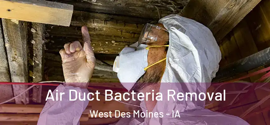  Air Duct Bacteria Removal West Des Moines - IA
