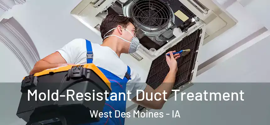  Mold-Resistant Duct Treatment West Des Moines - IA